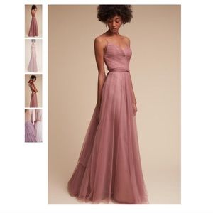 BHLDN Tinsley Dress in Rose Quartz